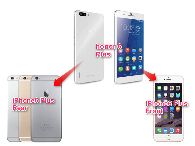 iPhone6 Plusと似過ぎるHuawei-Honor-6-Plus