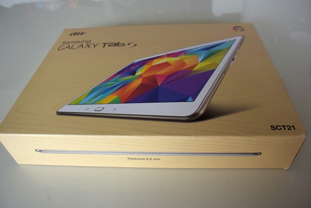 Galaxy Tab S 10.5がやってきた!ファーストレビューだ!│物欲 
