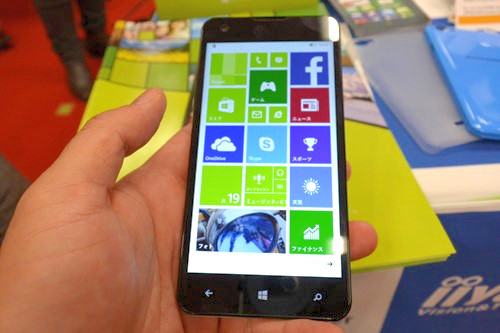 Windows Phone『MADOSMA Q501』実機見てきたレビュー!Windows10 Updateも可