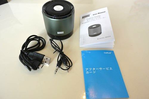 August Bluetoothワイヤレススピーカー MS425