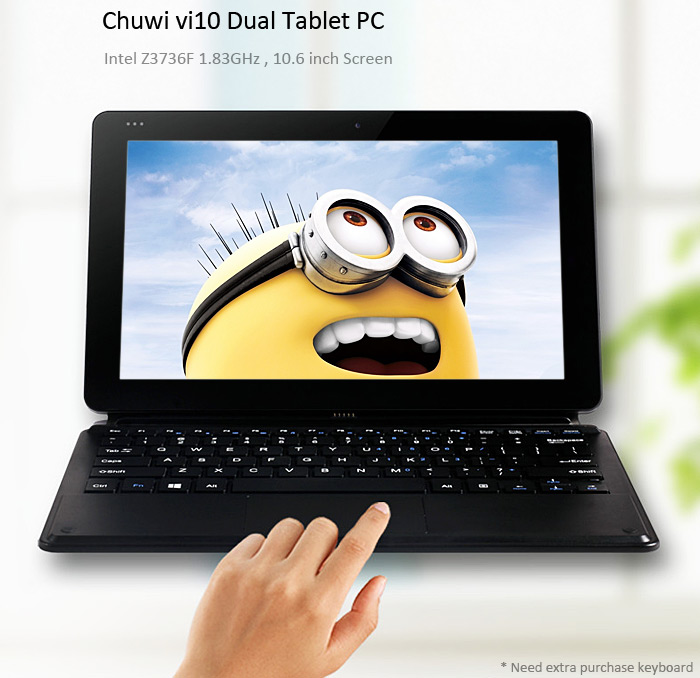 【クーポンでキーボードセットが約1.8万円】Windows+Androidの10.6インチタブレット『Chuwi Vi10』がお買い得