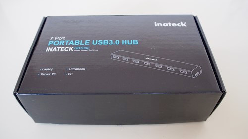 アルミ製　Inateck USB3.0 7ポートハブ