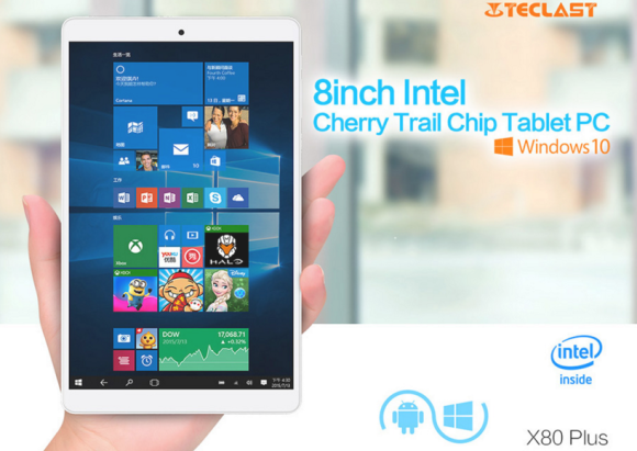 Teclast X80 Plus Tablet PC Windows 10 + Android 5.1