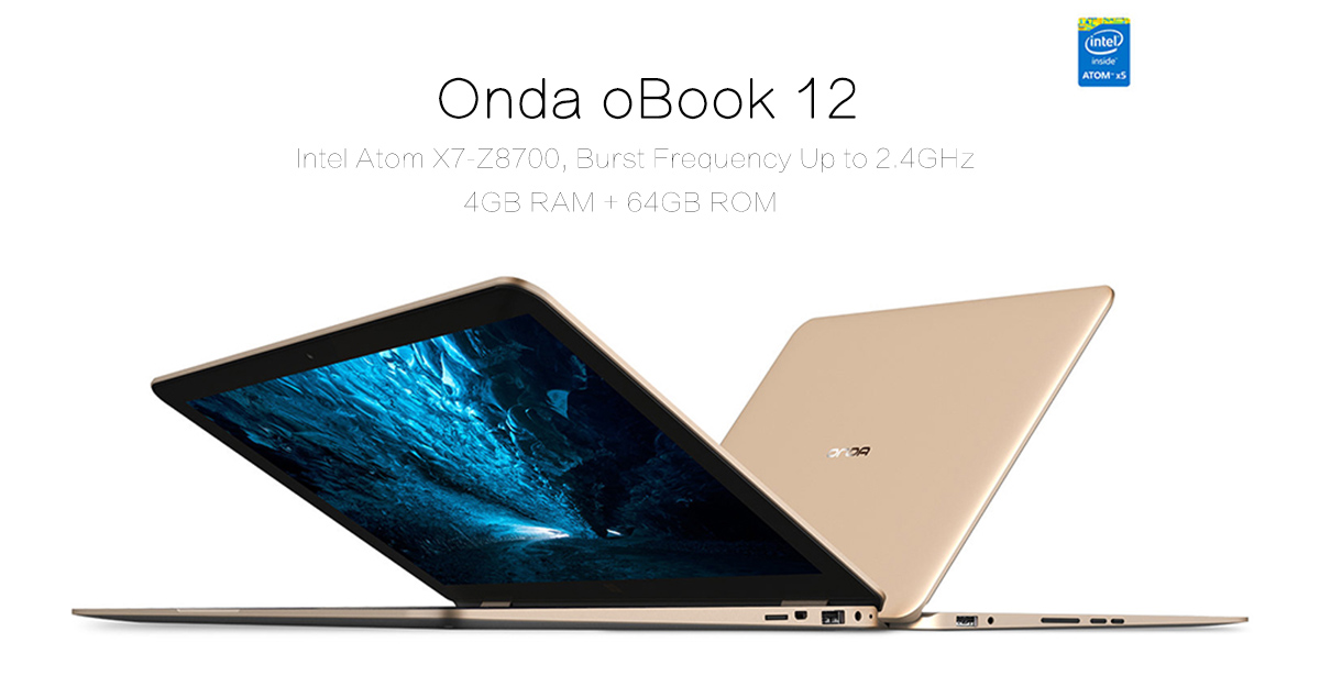 MacBook Airクローン?『Onda oBook12』2in1ノートPCが発売!12.2インチで1.2kgの軽量ノート