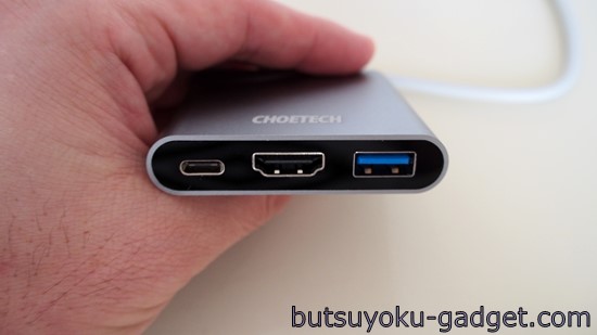 CHOETECH 『USB Type-C接続USB3.0ハブ』　MacBook