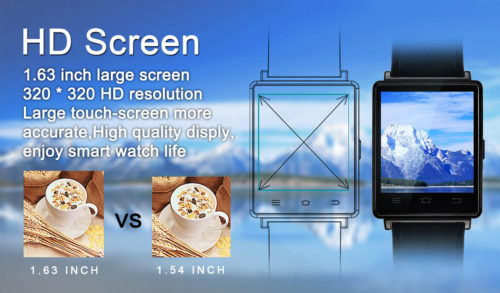NO.1 D6 3G Smartwatch