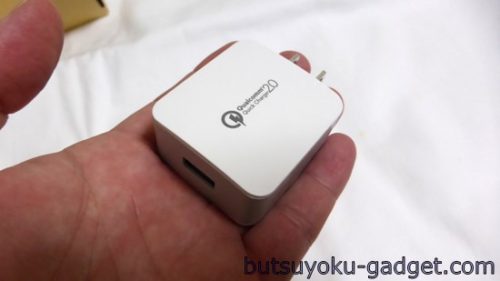 GVDV Quick Charge 2.0 18W USB急速充電器　レビュー