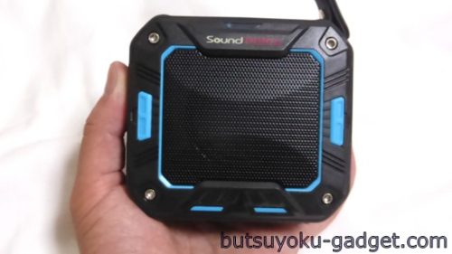 SoundPEATS Bluetoothスピーカー P2 レビュー　防水