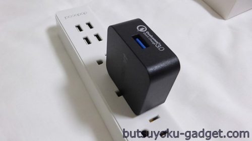 Quick Charge 3.0 Tronsmart USB急速充電器　レビュー
