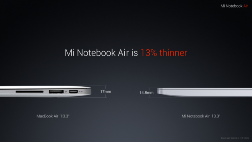 Mi Notebook Air
