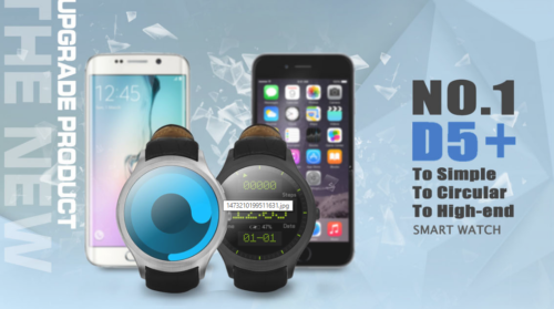 NO.1 D5+ Smartwatch Phone