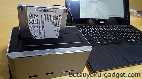 HDD/SSDが裸で挿せて ハブとSDカードリーダーが付いた『InateckアルミUSB3.0－SATAドッキングステーションFD1102』レビュー