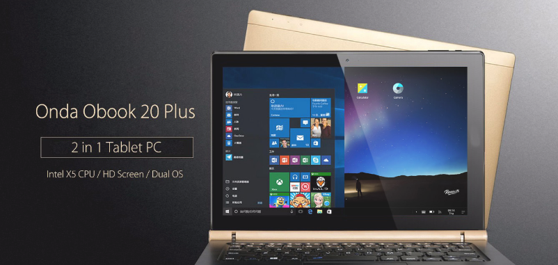 10.1インチWUXGA『Onda OBook 20 Plus』発売! Windows10+RemixOSのデュアルOSタブレット
