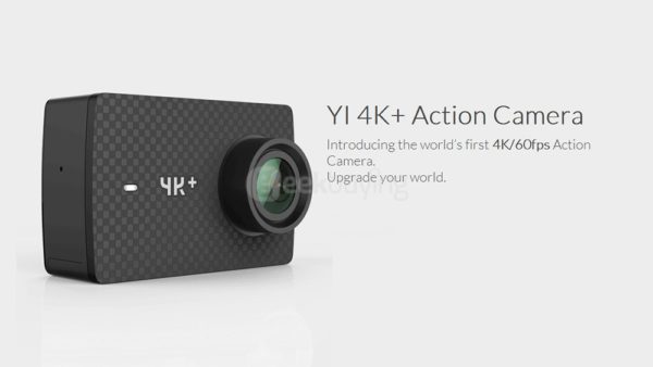 【29ドルOFFクーポン有】GoPro5 Heroよりスペックが凄い!? 4K 60fps撮影ができるアクションカム『YI 4K+』が発売!