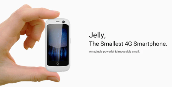 世界最小の2.45インチスマホ『Jelly(Jelly Pro)』に出資してみた! わずか79ドル～