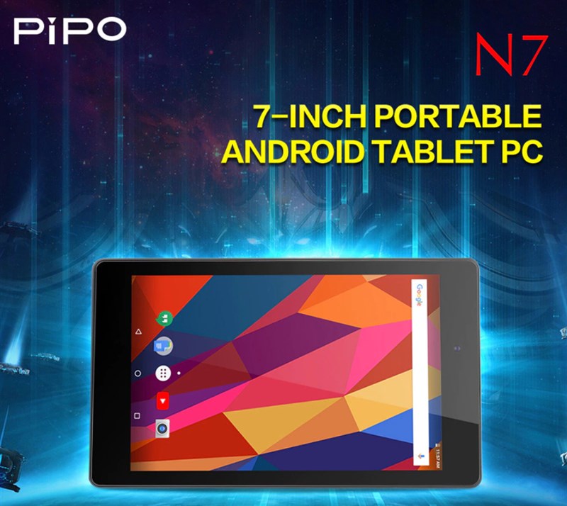 【クーポンで79.99ドル!】貴重な片手サイズタブレット～7インチWUXGA Androidタブレット『PiPO N7』が発売!