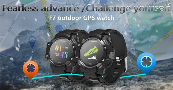 単体でGPS対応のスマートウォッチ『DTNO.1 F7』が発売! GPS使用16時間/通常使用20日間