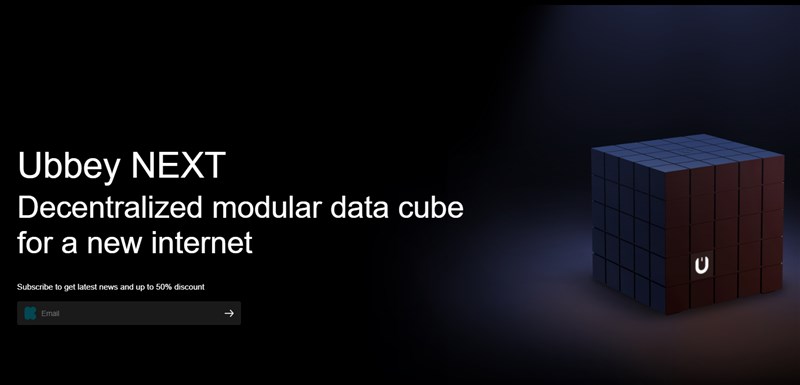 ルービックキューブ!?「Ubbey NEXT」発表～1TB NASながらもブロックチェーン技術で高速/安定データ共有が可能