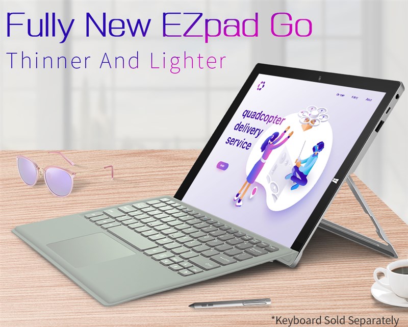 【全部入で約330ドル】11.6インチ2in1タブレット「Jumper EZpad Go」～スタイラスペン付属でお絵かきタブレットに