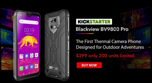 Blackview BV9800 Pro タフネススマホ Kickstarter