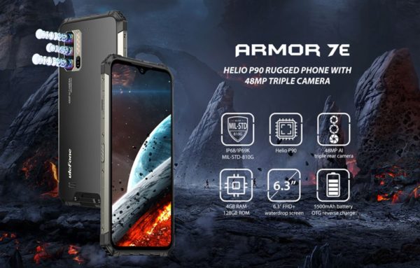 215.99ドル】タフネススマホ最高峰に廉価版「Ulefone Armor 7E」発売 