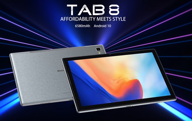 【クーポン追加】スマホメーカーが作ったタブレット「Blackview TAB8」が発売～125ドルと低価格ながらデザインがいい