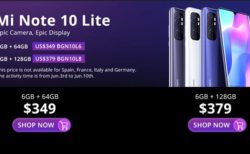Banggoodで「Mi Note10 Lite グローバル版」349ドルクーポンセールが開催中～