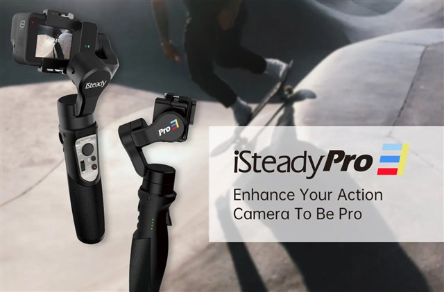 アクションカメラ用ジンバル「Hohem iSteady Pro3」発売～GoProコントロールや防滴が付いて約8000円とお買い得