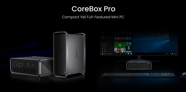第10世代Coreプロセッサ搭載、CHUWI新ミニPC「CoreBox Pro」発表～12GB RAM/256GB NVMe SSD搭載で充分使えるデスクトップPC