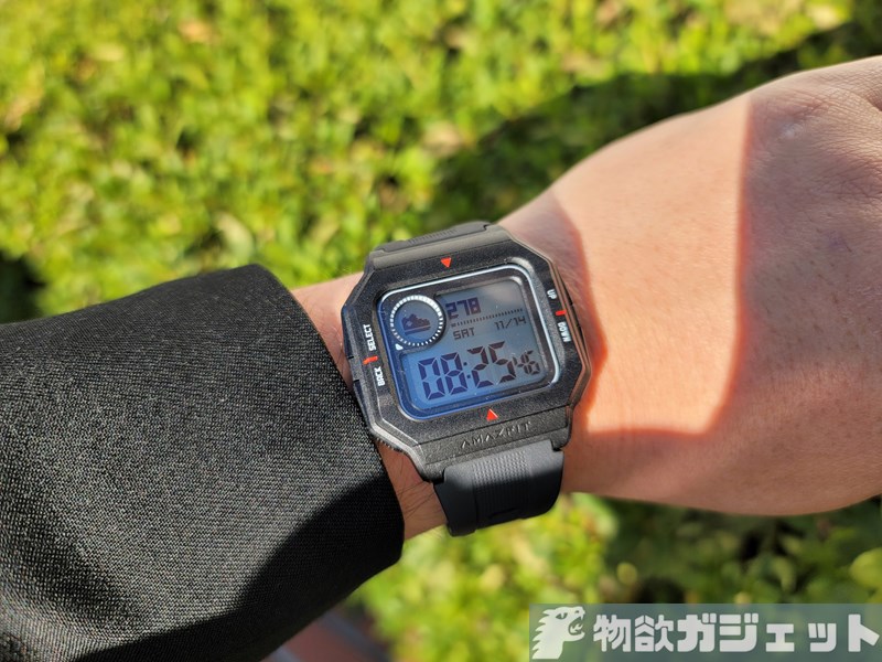 実機レビュー 1ヶ月常時表示可 Amazfit Neo 2週間使ってみた 腕時計寄りのスマートウォッチの実力は 物欲ガジェット Com