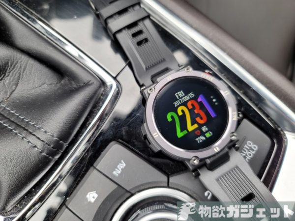 実機レビュー 約3000円で買える Kospet Raptor スマートウォッチの実力は Line通知も日本語で読める優等生 物欲ガジェット Com