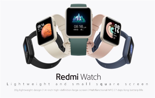 【安っ6477円】Xiaomiからデザインの良い廉価スマートウォッチ「Redmi Watch」が発売～通常使用7日と機能しっかりでデザインも良く価格破壊レベル