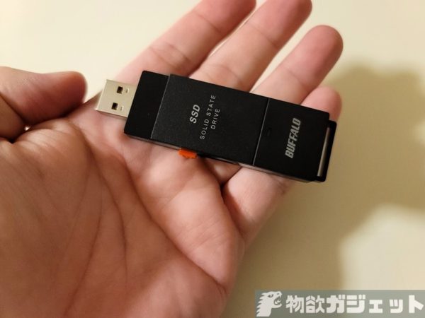 最も優遇 バッファロー USB3.2 Gen1 ポータブルSSD 1.0TB スティック型 SSD-PUT1.0U3-BKC