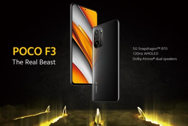 スナドラ870/120Hz AMOLEDディスプレイ搭載ハイエンド機「POCO F3」が 