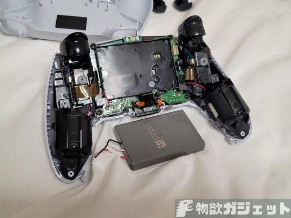 PS5コントローラー「DualSense」が故障したので分解してみた! 構造が 