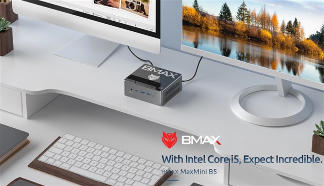【限定20台179.99ドル】BMAXからIntel Core i5を搭載したミニPC『BMAX B5』が発売中～セールやクーポン活用で100ドル台とバカ安ミニPC
