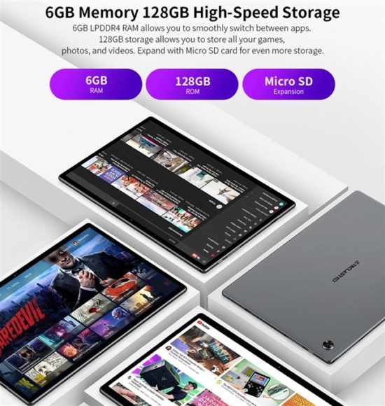 クーポン追加】名機M40後継「TECLAST M40 Pro」Android11タブレット 