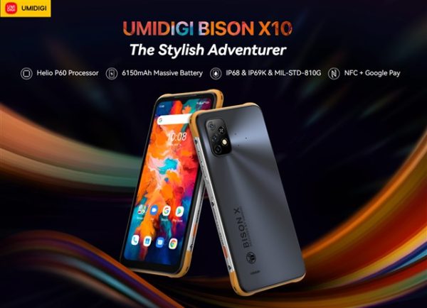 ごつかっこいいタフネススマホ Umidigi Bison X10 が発売 一歩上を行くデザインとキャップレス防水の使い勝手の良さが魅力 物欲ガジェット Com