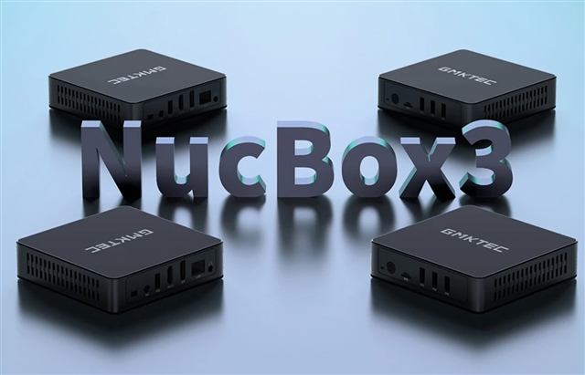 GMKTEC NucBox3」12cm角ファンレスミニPCはいかが? Celeron J4125/8GB+ 