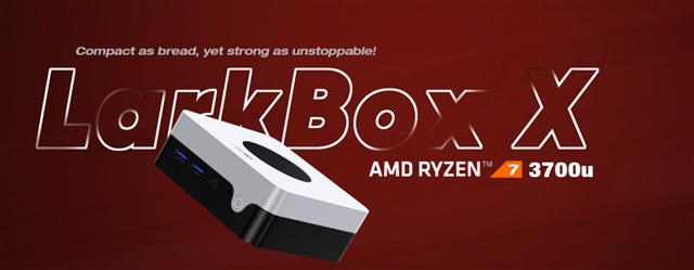 CHUWIよりRyzen7 3700U搭載「LarkBox X」ミニPCが発売! Core i7より遙かにパワフル～54800円で販売開始へ～2/19までは更に1万円引き : PR