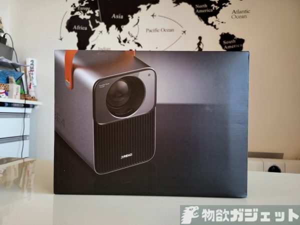 持ち運び可能プロジェクター） JIRENO CUBE 4 フルHD 500ANSIルーメン