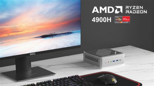 Ryzen9 4900H搭載ミニPC「Minisforum EliteMini HM90」発売! 高い放熱 