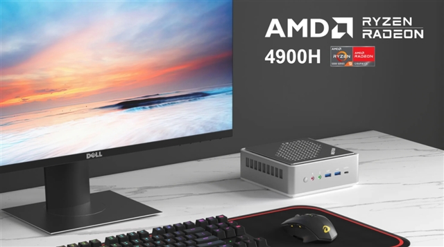 Ryzen9 4900H搭載ミニPC「Minisforum EliteMini HM90」発売! 高い放熱 