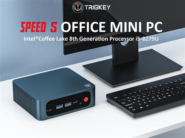 第8世代のIntel Core i5 8279Uを搭載ミニPC「TRIGKEY Speed S 