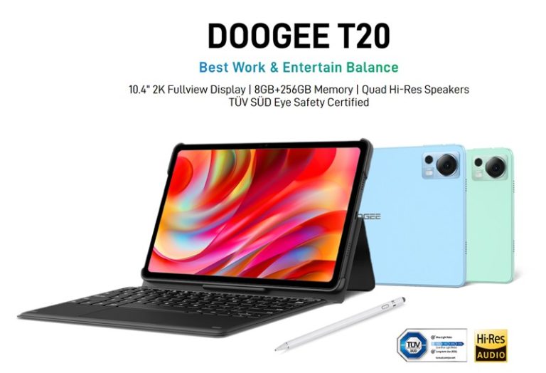 スマホメーカーDOOGEEが放つタブレット「DOOGEE T20」-AnTuTu28万点で 