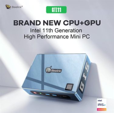 ハイエンド第11世代Intel Core i5/i7搭載「Beelink GTI 11」ミニPCが大幅割引中。16GB RAM+500GB SSD構成で6万円台に