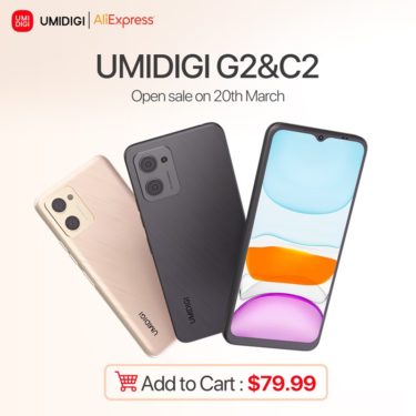 UMIDIGIから低価格ながら2つのデザインを持つスマートフォン「UMIDIGI G2＆C2」が発売! Android13搭載のお手頃価格4Gスマホとして登場