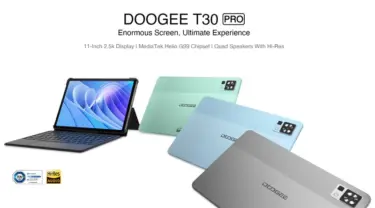 スマホメーカーDOOGEEからHelio G99搭載のミドルレンジタブ「DOOGEE T30 Pro」が発売に! 11インチ2.5K解像度+90Hzディスプレイ、8GB+256GB構成などスペックはかなり詰め込んできた