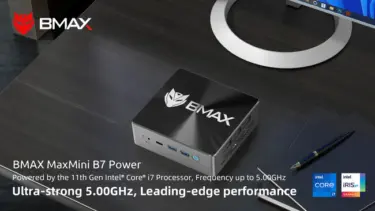 第11世代Core i7 11390H搭載パワフルなミニPC『BMAX B7 Power』がBanggoodで発売! 16GB RAM+1TB SSDのハイエンド構成。数量限定の1万2000円以上割引クーポンあり