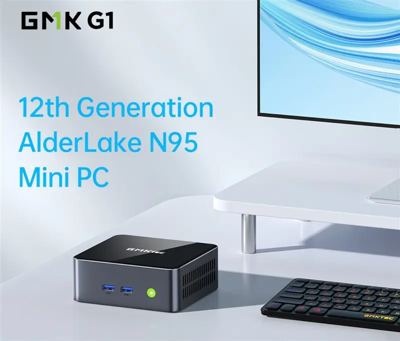 16GB+512GB版で100ドル台と破格値「GMKTEC NucBox G1」ミニPCが発売